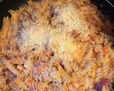 白菜とベーコンのオレンジパスタ作り方10写真