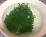 レンジで大葉(青じそ)のドリンク作り方4写真
