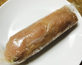簡単！鶏ササミハムのごまだれかけ作り方5写真