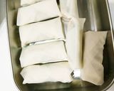 豆腐と生ハムの春巻き作り方3写真