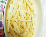 簡単☆材料３つでフライドポテトグラタン作り方1写真