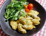 簡単おかず♡チーズ牡蠣ピカタ作り方5写真