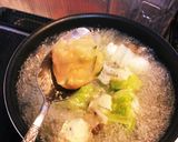 糖質制限♪ふわふわ鶏団子スープ作り方5写真