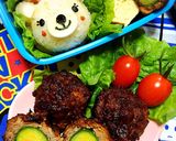 【お弁当に】芽キャベツハンバーグ作り方8写真