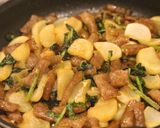 簡単！牛肉とかぶの甘辛炒め作り方4写真