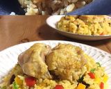 カレーピラフ 炊飯器で作り方8写真