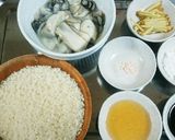 ＊牡蠣の炊き込みご飯＊作り方1写真
