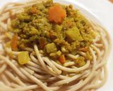 ＊マクロビ＊大根ドライカレースパゲッティ作り方12写真