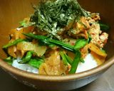 ピリ辛♪ちゃちゃっと♪キムタク丼作り方6写真