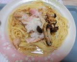 まぐろとキノコスパゲッティ　なめ茸ソース作り方13写真