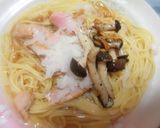 まぐろとキノコスパゲッティ　なめ茸ソース作り方14写真