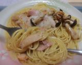 まぐろとキノコスパゲッティ　なめ茸ソース作り方15写真