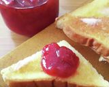 チーズケーキのスティック春巻き＊苺ソース作り方1写真