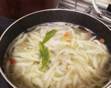 【簡単】大根であっさり中華風うどん作り方4写真