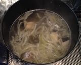 玉ねぎとブリの味噌汁作り方6写真