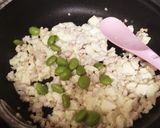 簡単！炒り豆腐丼作り方3写真