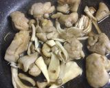 フライパンで鶏肉ときのこの和風煮的な笑作り方5写真