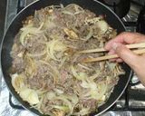 牛肉とシメジ・舞茸・エノキの炒めサラダ作り方10写真