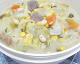 たっぷり食べよう＊豆腐と5種の野菜スープ作り方4写真