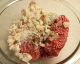 あげで揚げない！チーズメンチ風焼き巾着作り方3写真
