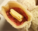 あげで揚げない！チーズメンチ風焼き巾着作り方7写真
