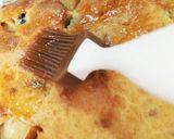 リンゴと黒豆のヨーグルトチーズケーキ作り方10写真