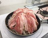 簡単節約メニュー☆彡豚バラもやしの蒸焼き作り方2写真