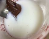 混ぜて冷やすだけ♡ヌテラdeチョコプリン作り方1写真