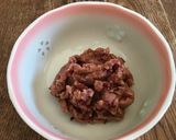 ゆで小豆+おからパウダーで小倉あん風作り方4写真