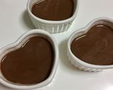 混ぜて冷やすだけ♡ヌテラdeチョコプリン作り方4写真