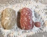 和菓子　節分 ( オニ と おたふく )作り方10写真