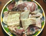 鯛の頭、あらのでんぶ　グランシェフ使用作り方2写真