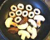 竹輪と椎茸の空焼き作り方2写真