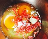 ♡桜えびの卵焼き♡作り方1写真