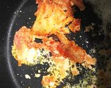 【土間土間】バター明太子・キムチうどん作り方2写真