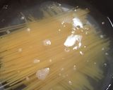 簡単◎つけあわせ◎お弁当◎のりスパゲティ作り方1写真