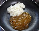 カレーチャーハンで★マッカチン★作り方1写真