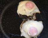 半熟目玉焼き！ いろんなトッピングに！作り方2写真