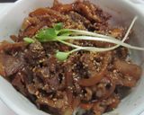 牛丼チックなエバラ焼肉丼作り方9写真