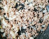 簡単なすの肉味噌炒め作り方1写真