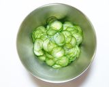 鶏の柚子マヨ和え作り方1写真