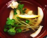 簡単一手間で料亭のお吸い物☆鶏肉しめじ作り方7写真