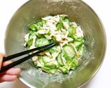鶏の柚子マヨ和え作り方3写真