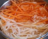大根にんじんしりしり作り方1写真