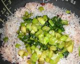 バターじゃこ菜飯作り方2写真