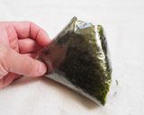 息子宛⑰「簡単海苔パリパリおにぎり」作り方10写真