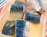 自作鯖の水煮で☆唐揚げ鯖のサバカレー作り方1写真