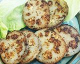 シャキッとレンコンの豆腐マスタード焼き作り方8写真