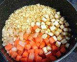 ✿生姜七味香～鶏肉入金平こぼう佃煮風✿作り方5写真