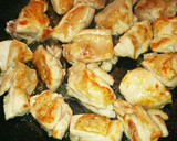簡単！鶏の照り焼き☆たけのことしめじも～作り方3写真